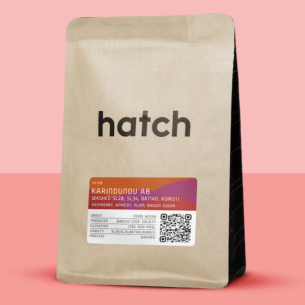 Photo of Hatch - Karindundu AB: Washed, Kenya (300g) ( Default Title ) [ Hatch ] [ Coffee ]