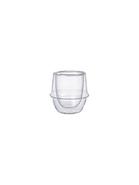 Photo of KINTO KRONOS Double Wall Espresso Cup (80ml/2.7oz) ( Clear ) [ KINTO ] [ Coffee Cups ]