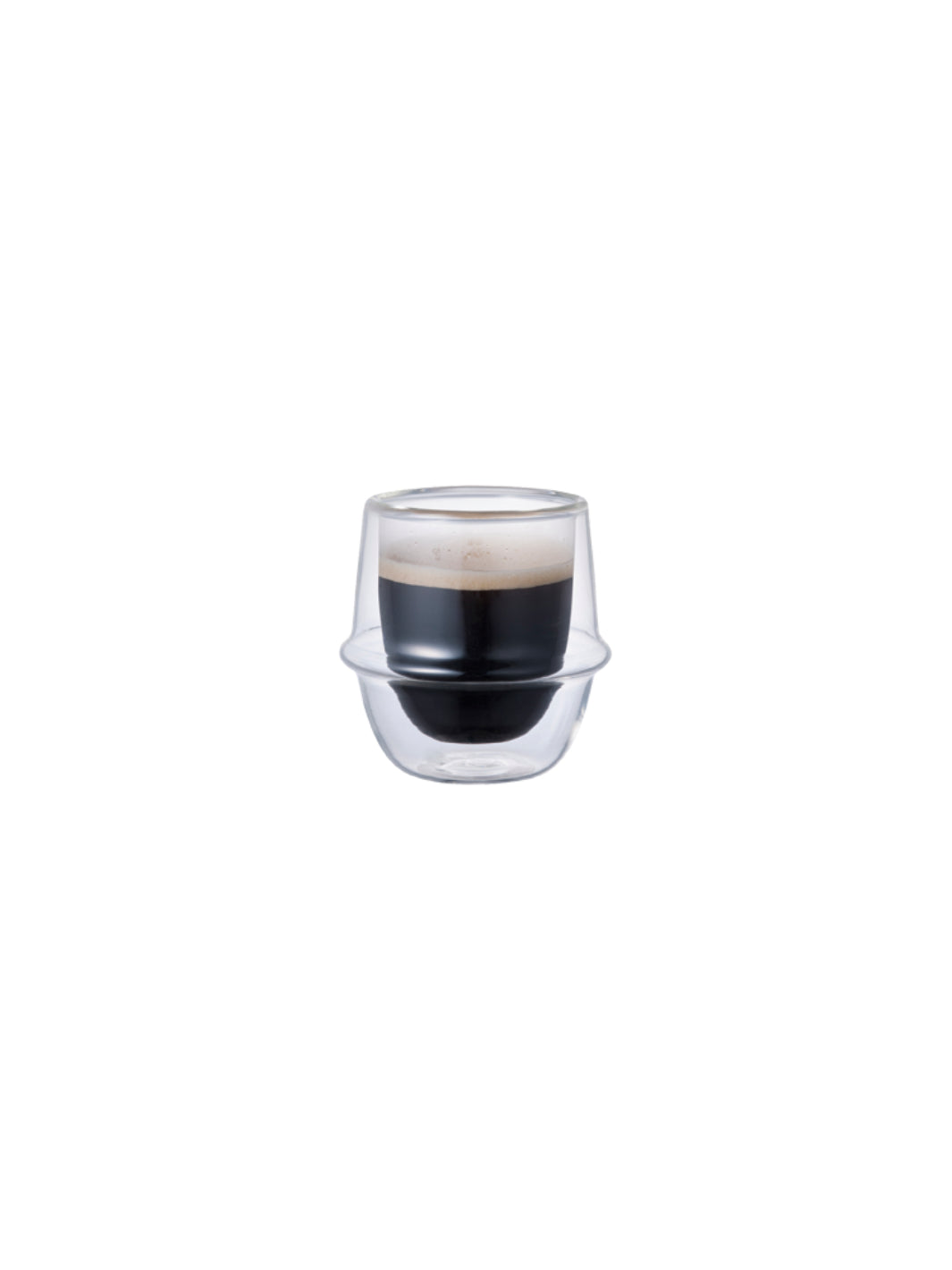 KINTO KRONOS Double Wall Espresso Cup (80ml/2.7oz)