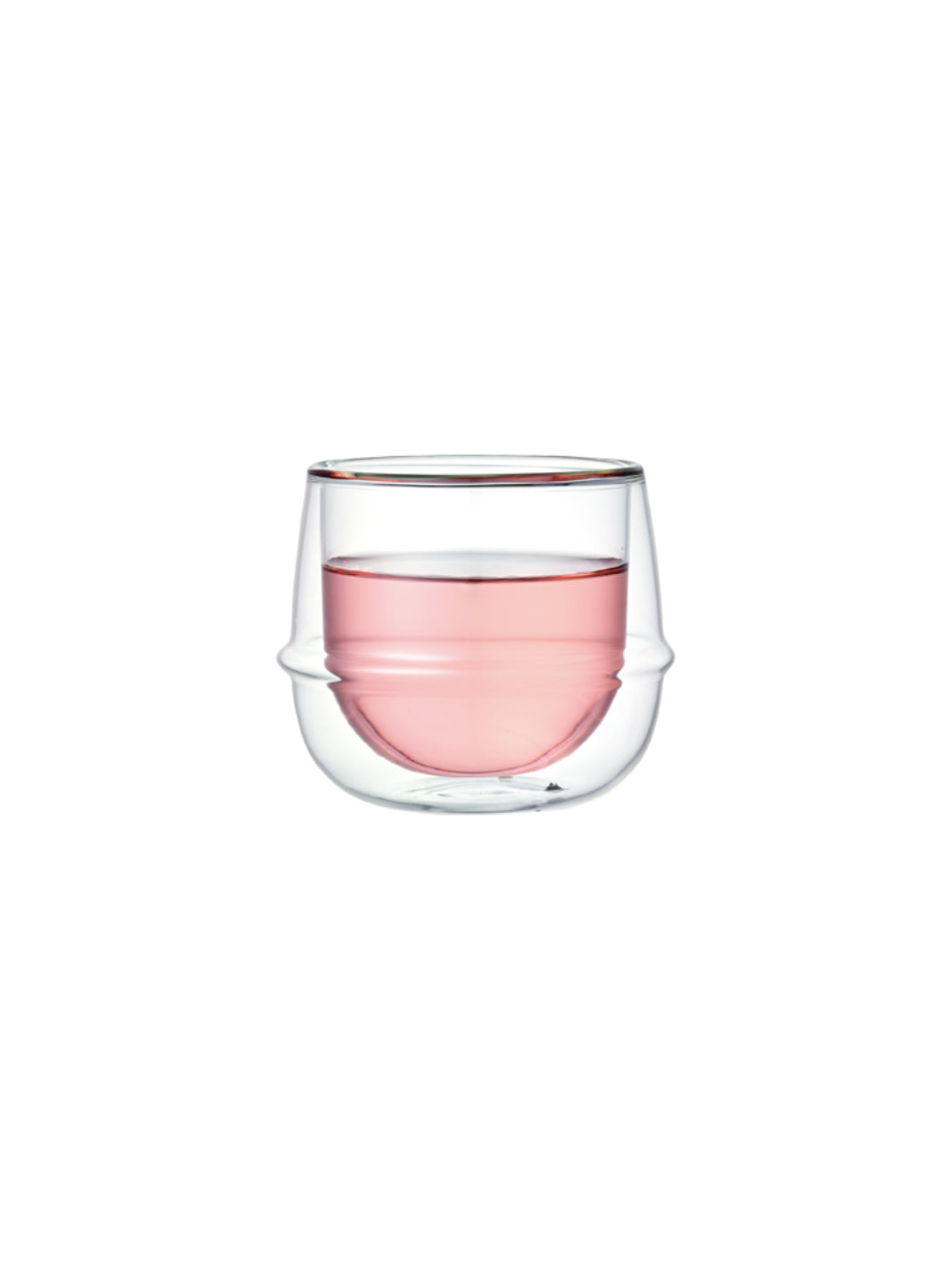 KINTO KRONOS Double Wall Wine Glass (250ml/8.5oz)