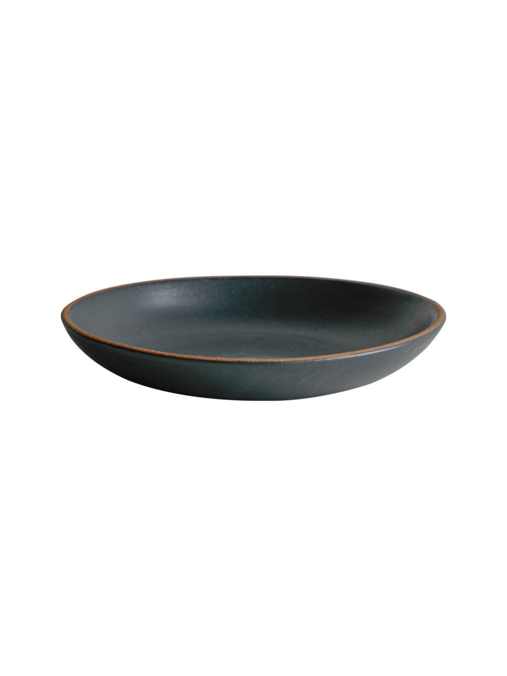 Photo of KINTO TERRA Deep Plate (⌀230mm/9in) ( Black ) [ KINTO ] [ Plates ]