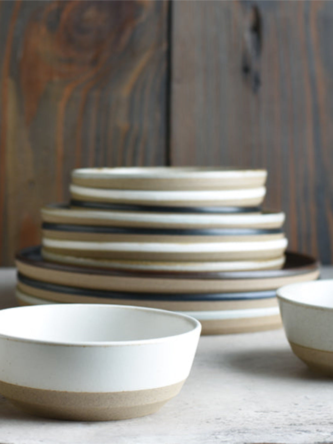 KINTO CERAMIC LAB Plate (200mm/8in) (3-Pack) / Plates | Eight