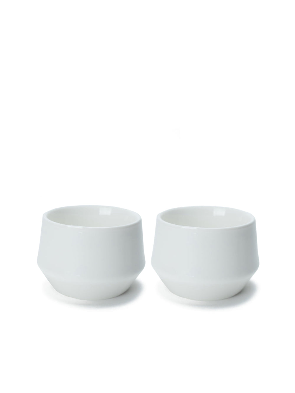 Photo of KRUVE IMAGINE Porcelain Glasses (2-Pack) ( Latte (250ml 8.5oz) White ) [ Kruve ] [ Coffee Glasses ]