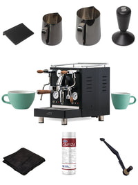 Photo of LUCCA M58 Dual Boiler Espresso Machine ( Black Feijoa (green) ) [ LUCCA ] [ Espresso Machines ]