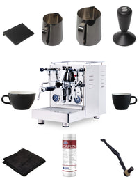 Photo of LUCCA X58 Espresso Machine ( Stainless Steel Penguin (black) ) [ LUCCA ] [ Espresso Machines ]