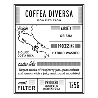 Photo of Manhattan - Coffea Diversa: Geisha Hybrid Washed ( Default Title ) [ Manhattan Coffee Roasters ] [ Coffee ]