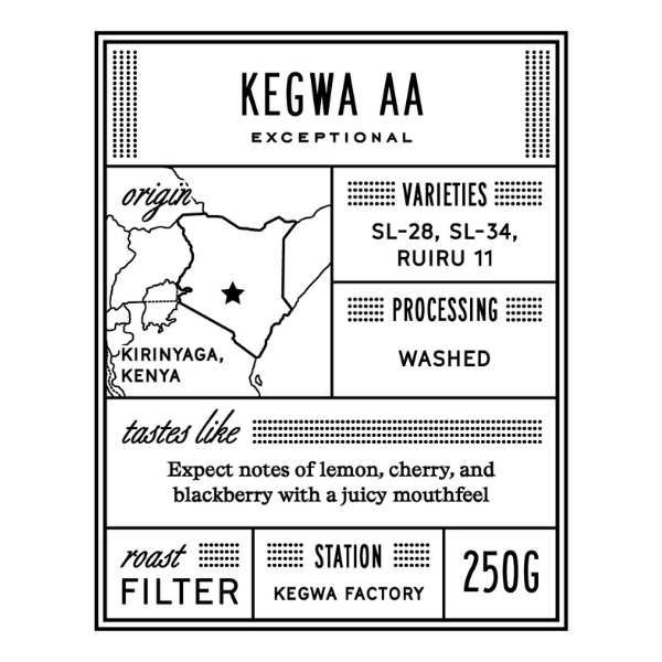 Photo of Manhattan - Kegwa AA ( Default Title ) [ Manhattan Coffee Roasters ] [ Coffee ]