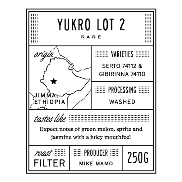 Photo of Manhattan - Yukro Lot 2 ( Default Title ) [ Manhattan Coffee Roasters ] [ Coffee ]