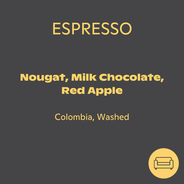 Monogram - San Vicente Espresso: Washed, Colombia (300g)