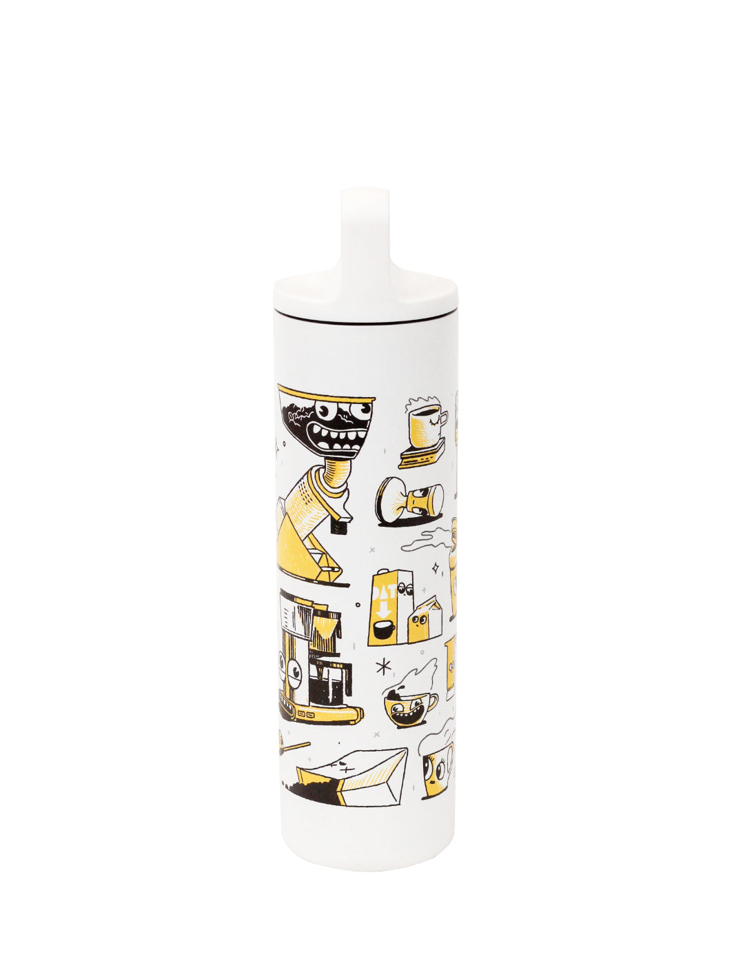 MiiR "Eight Ounce/8oz Brew Crew" Wide Mouth Bottle (20oz/591ml) [Limited Edition] (White)