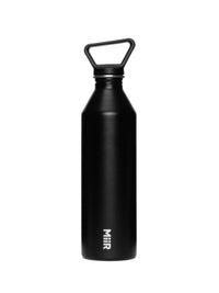 Photo of MiiR Narrow Mouth Single Wall Bottle (27oz/798ml) ( Black ) [ MiiR ] [ Hydration Bottles ]