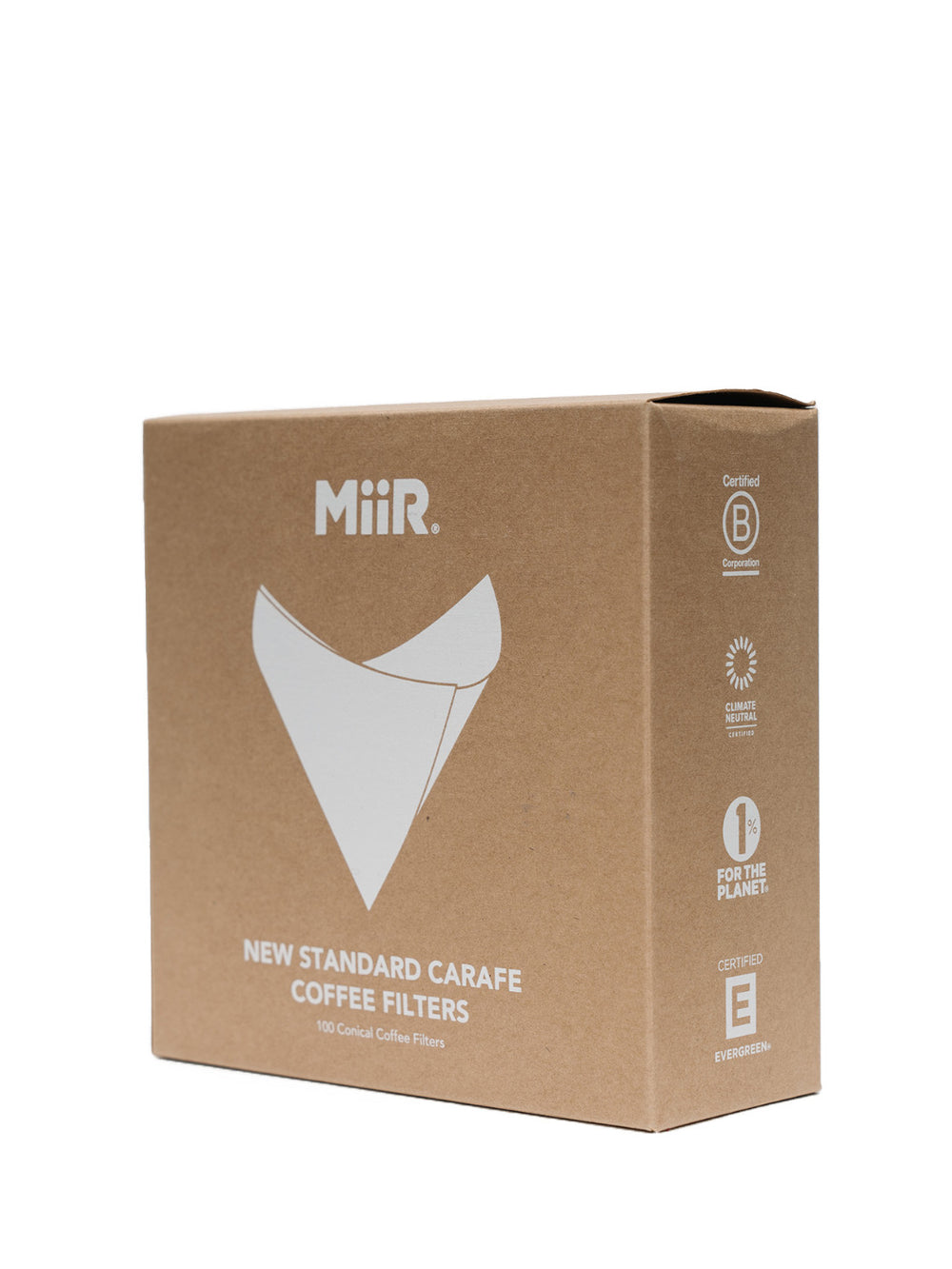 Photo of MiiR New Standard Carafe Coffee Filters (100-Pack) ( Default Title ) [ MiiR ] [ Other ]
