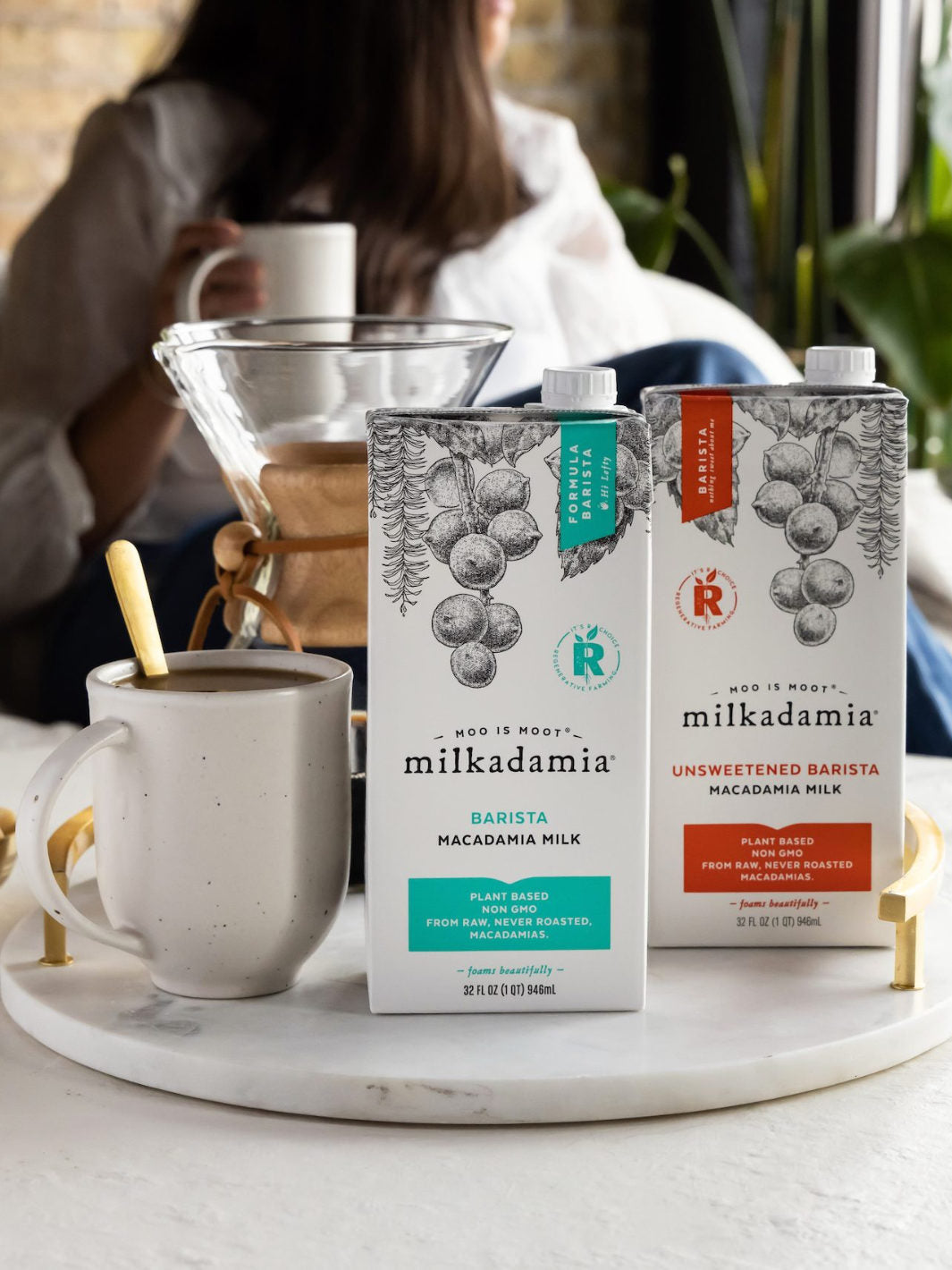 MILKADAMIA Unsweetened Barista Macadamia M*lk / Alternative Milks