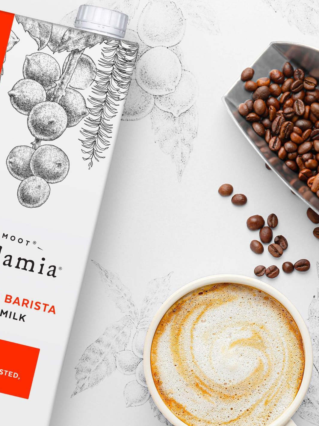 MILKADAMIA Unsweetened Barista Macadamia M*lk / Alternative Milks