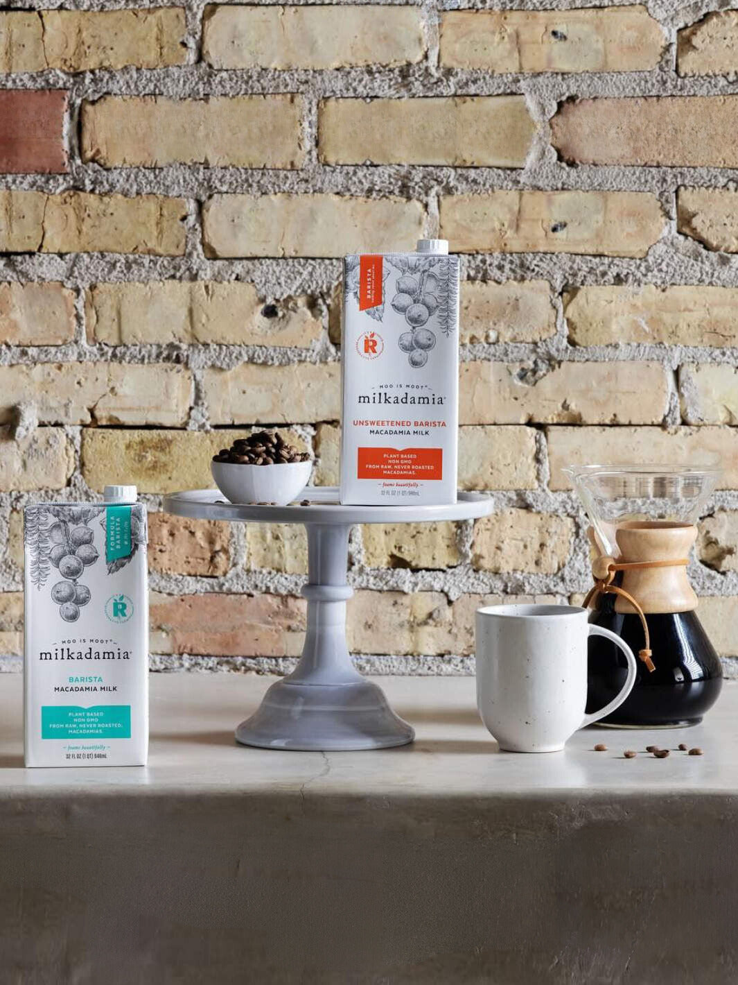 MILKADAMIA Unsweetened Barista Macadamia M*lk / Alternative Milks