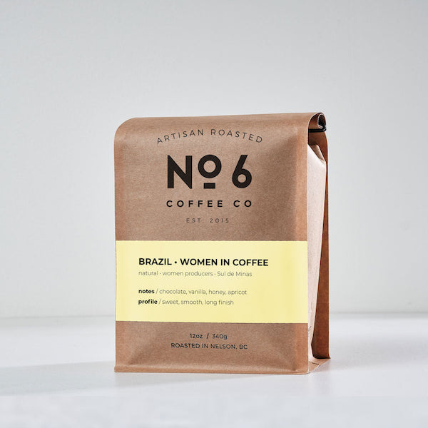 Photo of No6 - Women in Coffee: Natural, Brazil (340g) ( Default Title ) [ No6 Coffee Co. ] [ Coffee ]
