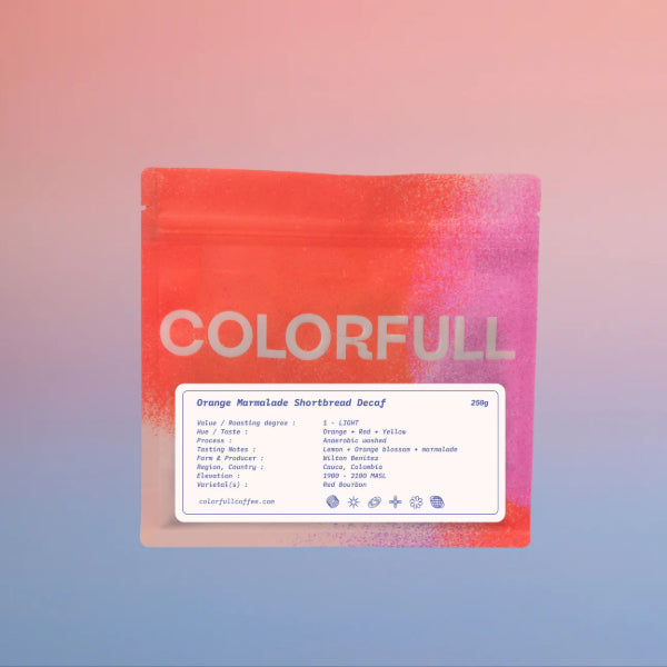 Photo of Colorfull - Orange Marmalade Decaf ( ) [ Colorfull Coffee ] [ Coffee ]