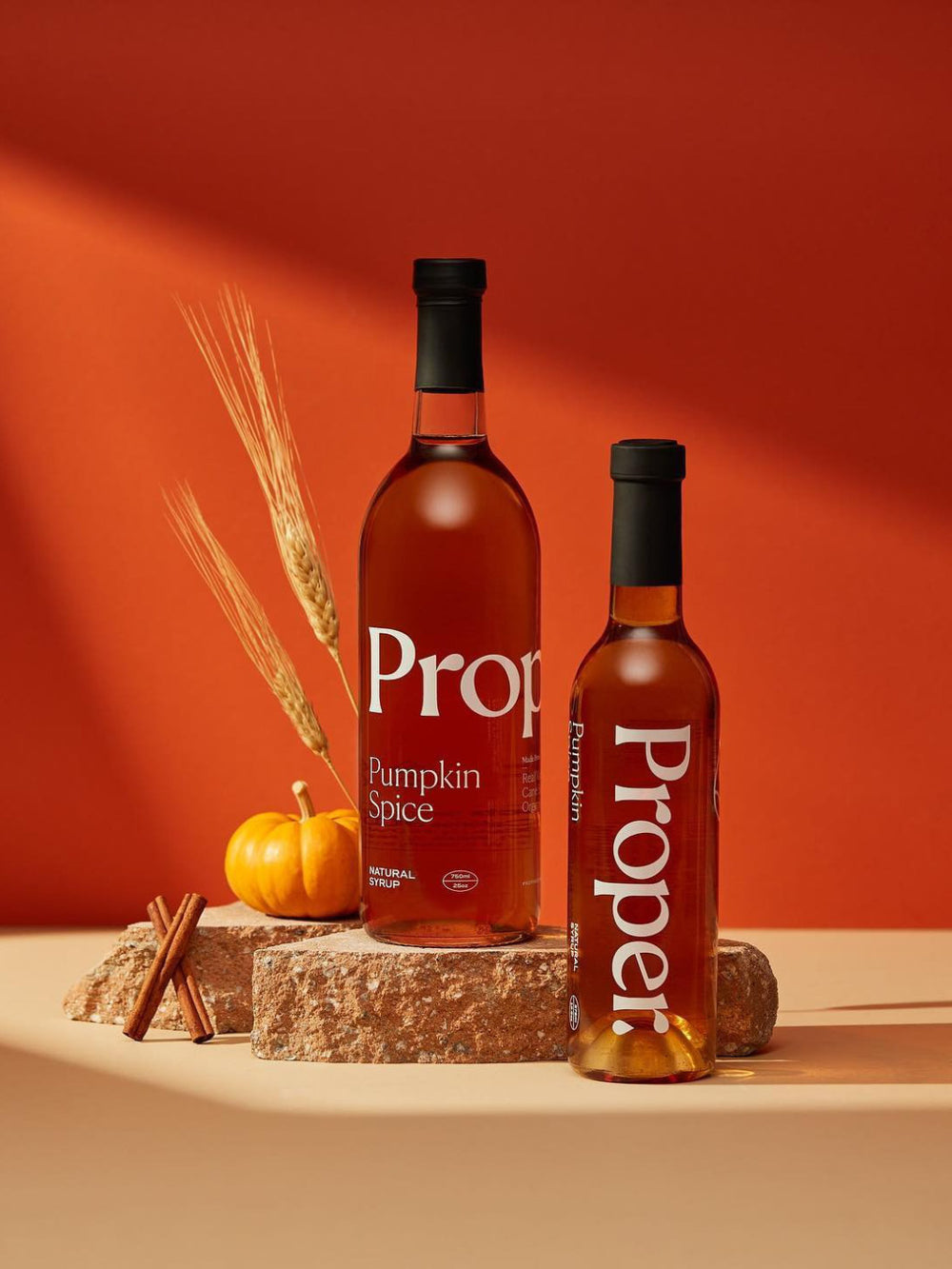 Photo of PROPER Pumpkin Spice Syrup (375ml/12.6oz) (12-Pack) ( ) [ Proper Syrups ] [ Syrup ]