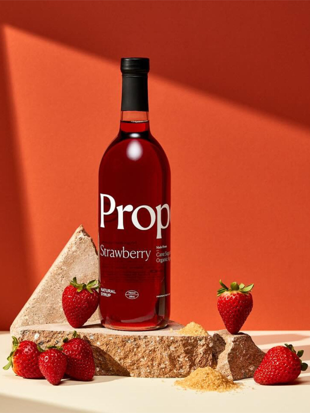 PROPER Strawberry Syrup (750ml/25oz)