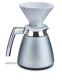 Photo of RATIO Eight Thermal Carafe (w/ Porcelain Dripper) ( Bright Silver ) [ Ratio ] [ Parts ]