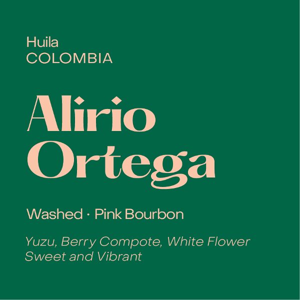 Subtext  - Alirio Ortega Pink Bourbon