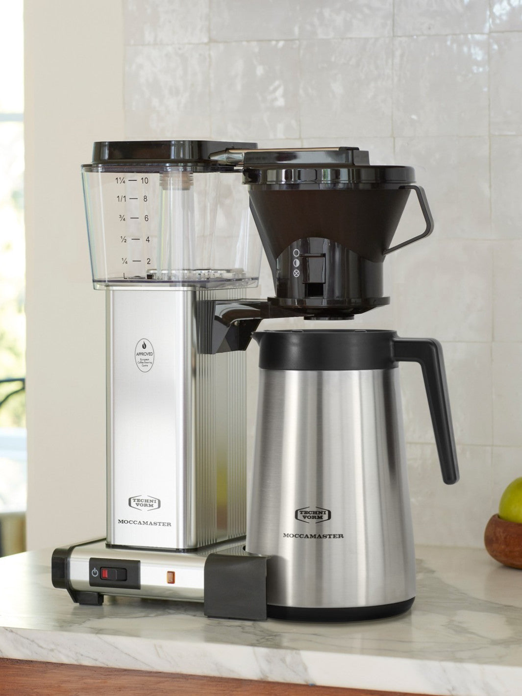 MOCCAMASTER モカマスター TECHNI VORM KBGC741 TECHNIVORM Moccamaster KBT (120V) / Electric Coffee Brewers