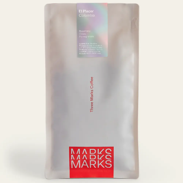 Photo of Three Marks - El Placer: Pink Bourbon ( Default Title ) [ Three Marks Coffee ] [ Coffee ]