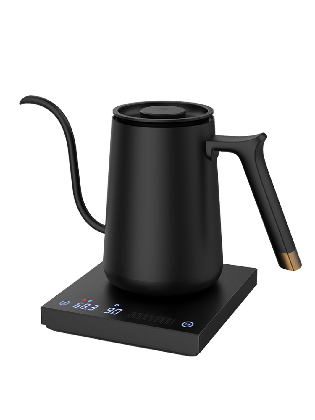 TIMEMORE Fish Electric Pourover Kettle (120V) (1000W/600ml) (Black) (Used)