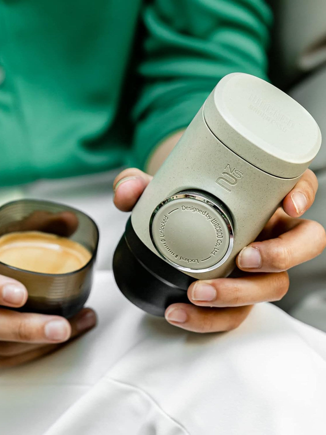 Portable nespresso machine best sale