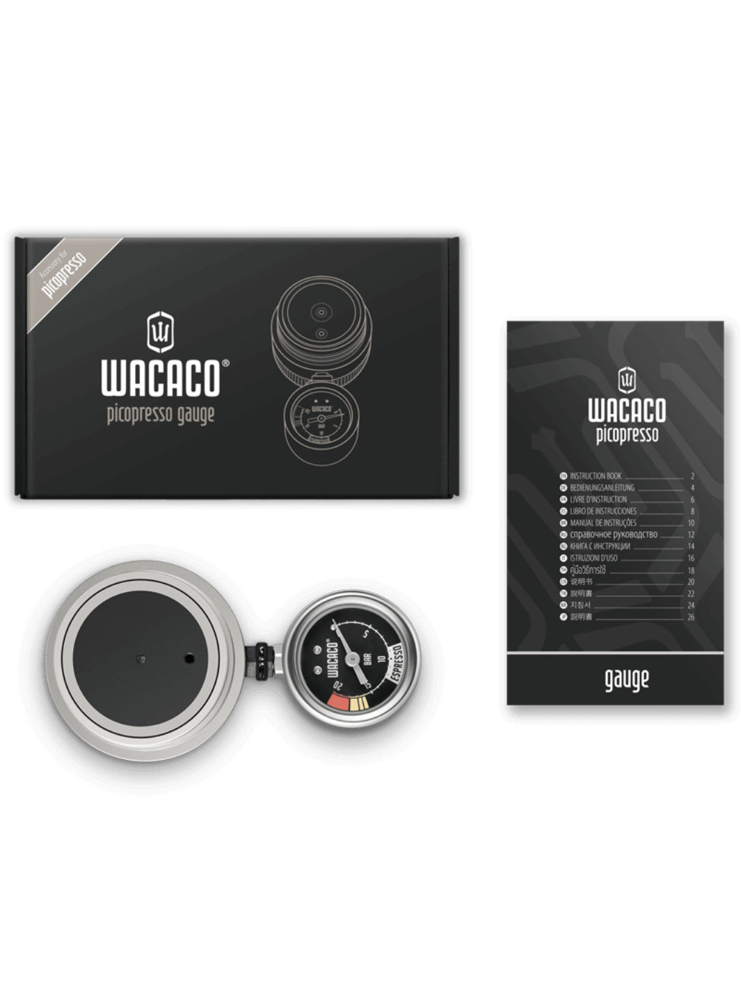 WACACO Picopresso Gauge