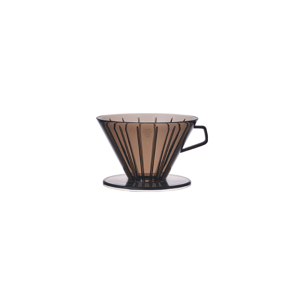 Photo of KINTO SLOW COFFEE STYLE Plastic Brewer Clear Grey 4-Cup ( 4-Cup ) [ KINTO ] [ Pourover Brewers ]
