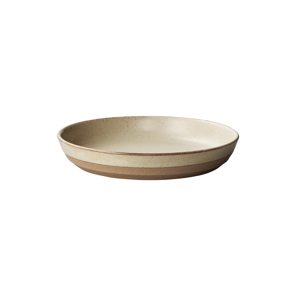 Photo of KINTO Ceramic Lab Deep Plate 210mm 3-Pack ( Beige ) [ KINTO ] [ Plates ]