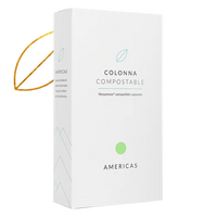 Photo of Colonna - COMPOSTABLE AMERICAS, LUNGO CAPSULES (Box of 10) ( ) [ Colonna ] [ Coffee ]