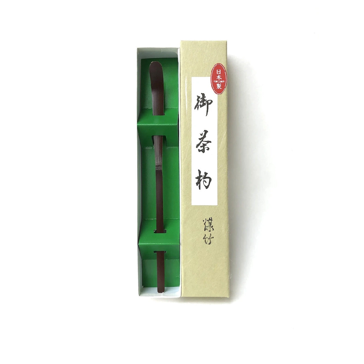 Matsu Kaze Tea - Chashaku Susudake(Brown, w/box)