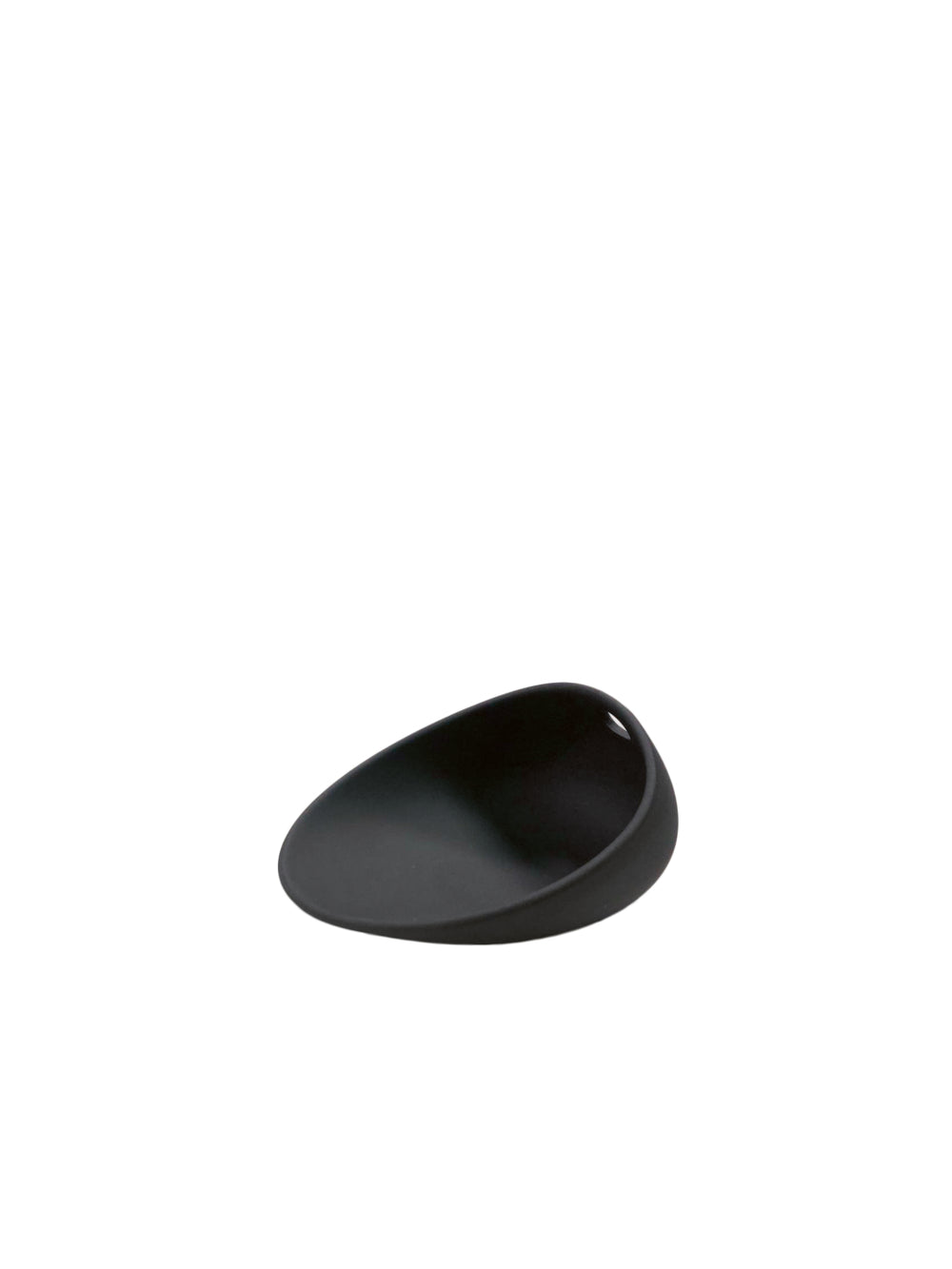 Photo of COOKPLAY Jomon Mini Bowl-Plate (10x8cm/4x3.15in) ( Matte Black ) [ Cookplay ] [ Bowls ]