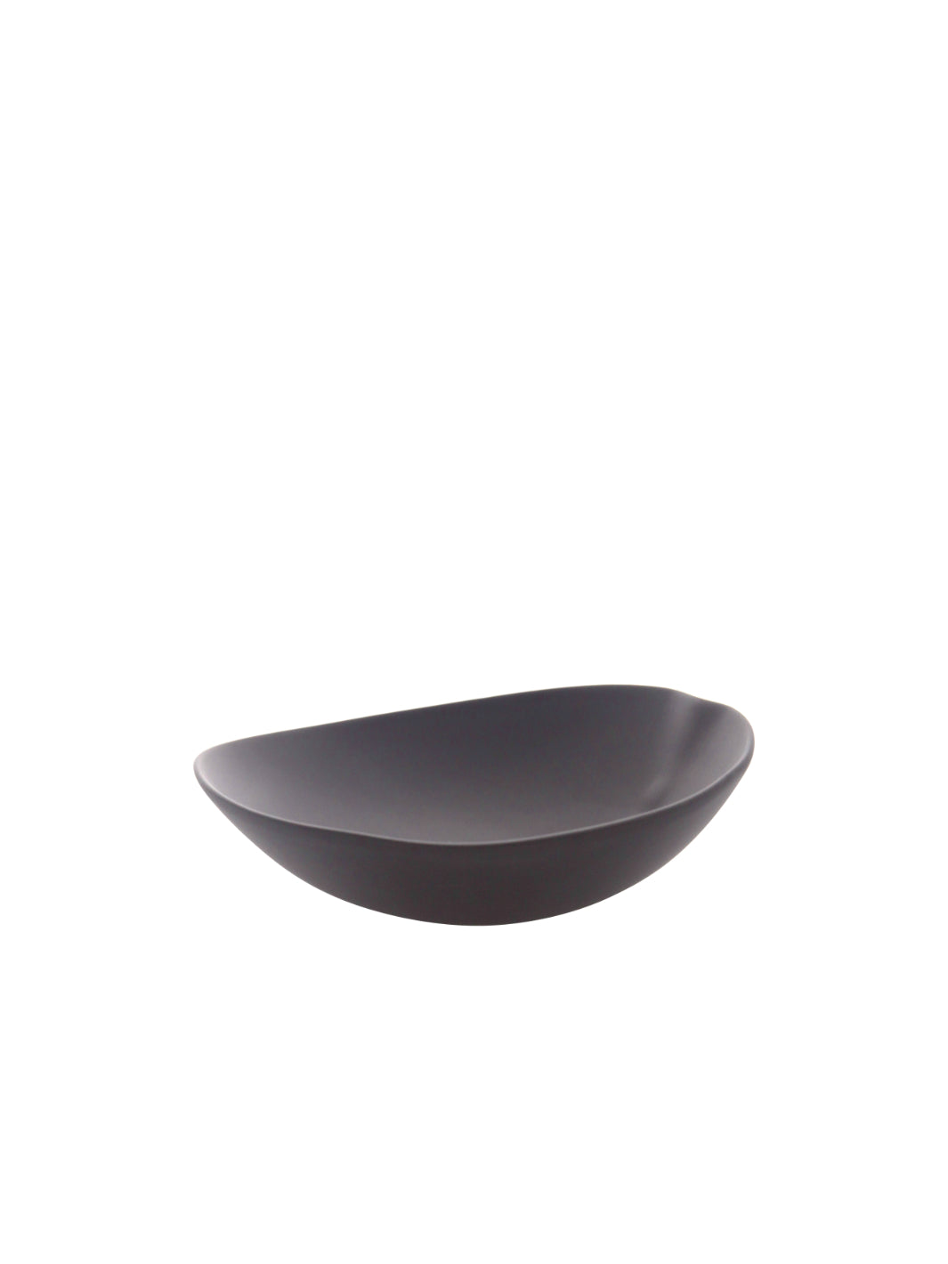 COOKPLAY Shell Salad Bowl (Matte Black) (22x21.5cm/8.7x8.5in) (Minor Aesthetic Defect)