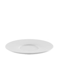 Photo of CREATED CO. Angle Cappuccino & Small Latte Saucer (Saucer Only) ( White ) [ Created Co. ] [ Coffee Cups ]