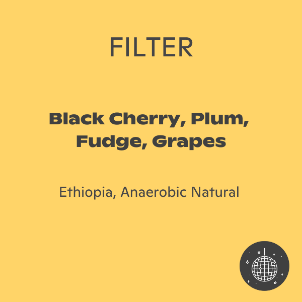 Photo of DAK - Cherry Fudge: Anaerobic Natural, Ethiopia (250g) ( ) [ DAK Coffee Roasters ] [ Coffee ]