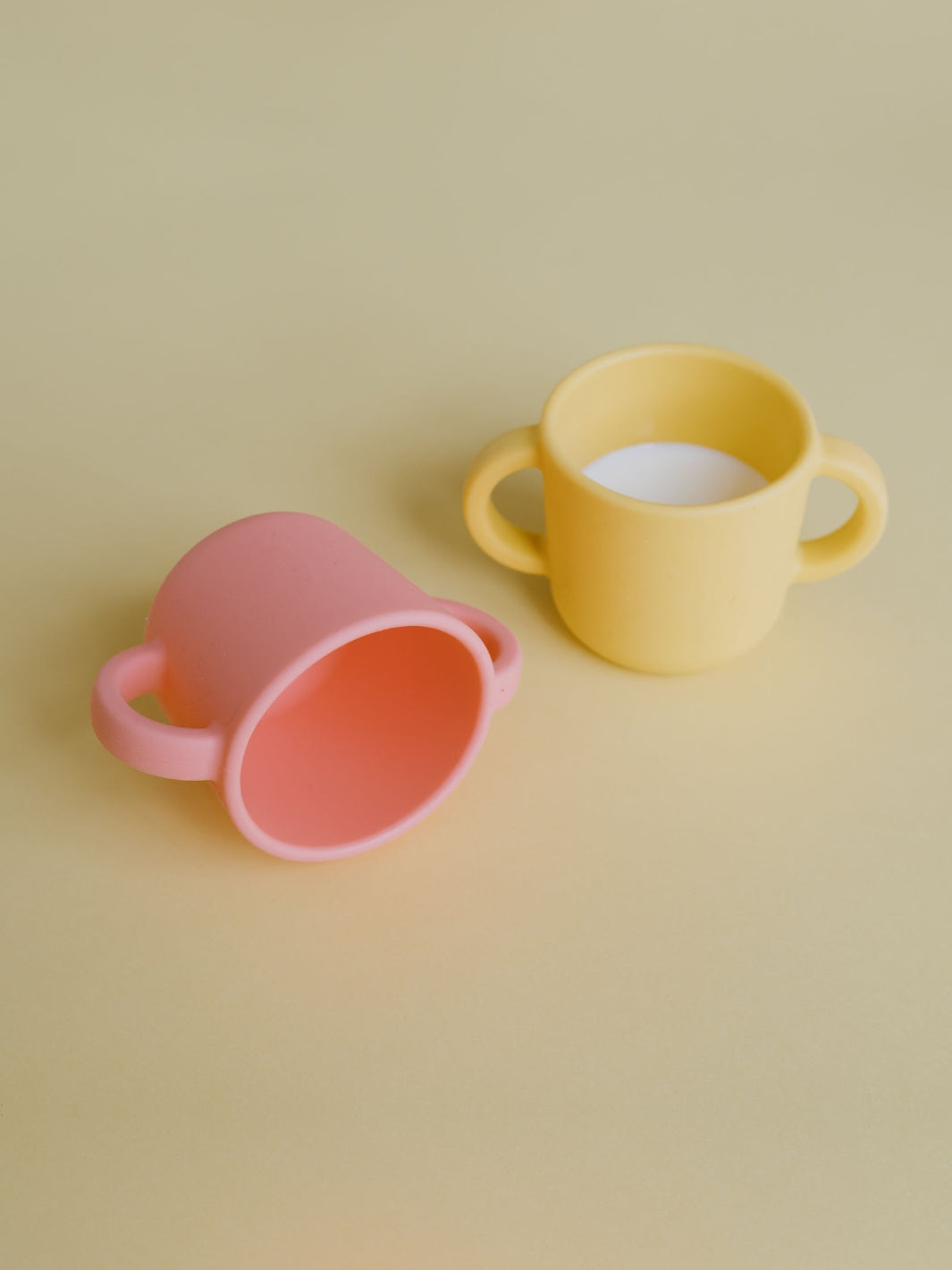 EKOBO Bambino Silicone Cup with Handles Set (2 cups)