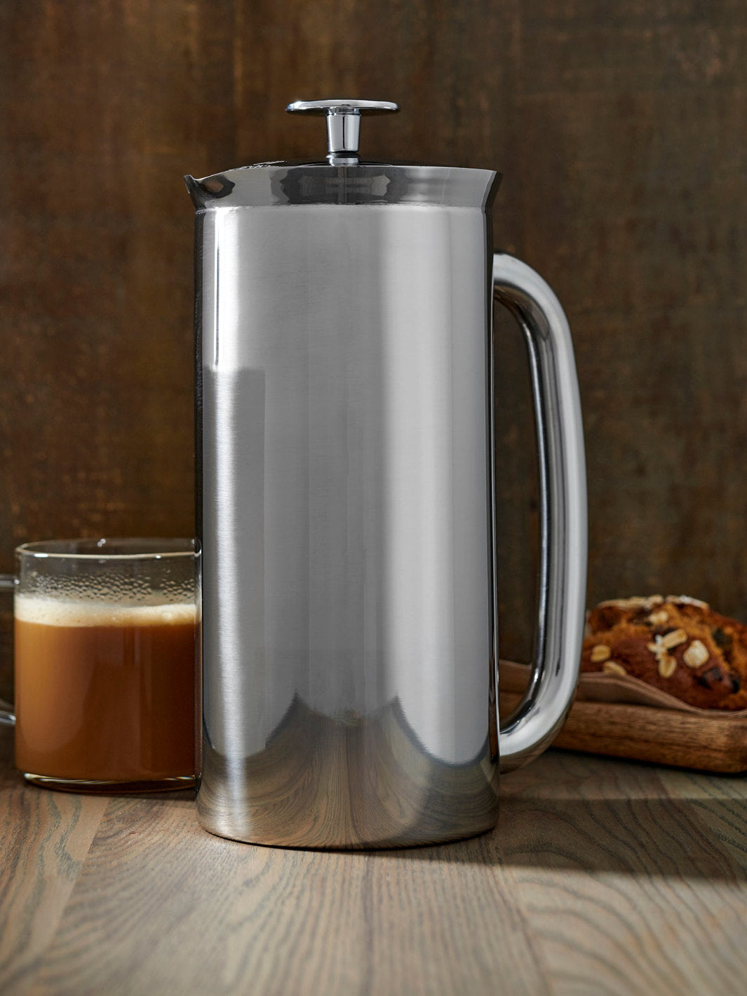 ESPRO P5 32-Oz. Glass and Polished Stainless Steel French Press +