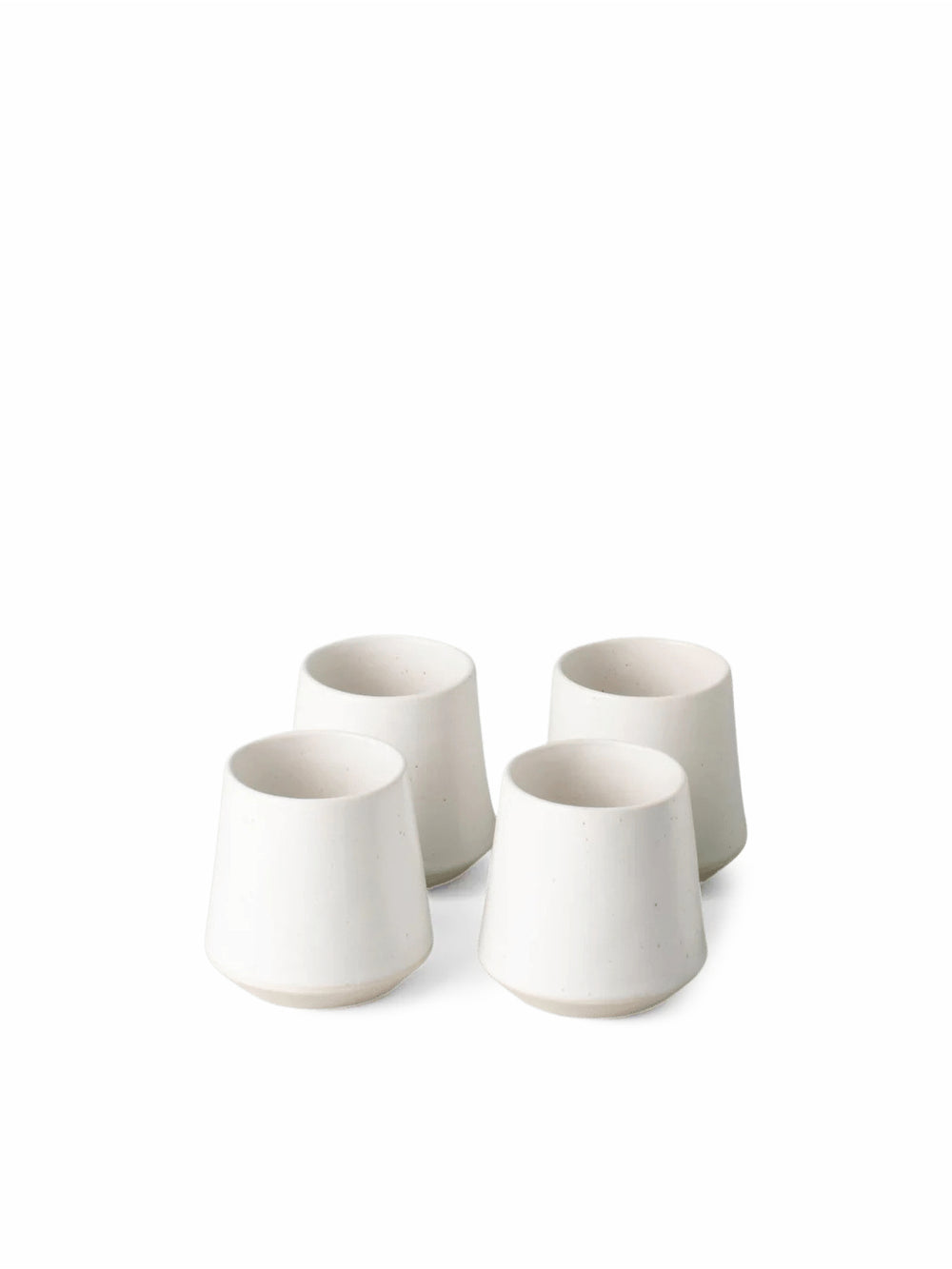 Photo of FABLE The Cups (4-Pack) ( Speckled White ) [ Fable ] [ Coffee Cups ]