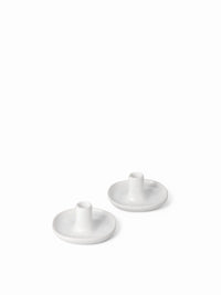 Photo of FABLE The Candle Holders (2-Pack) ( Small Speckled White ) [ Fable ] [ Decor ]