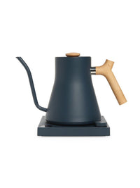 Photo of FELLOW Stagg EKG Electric Pour Over Kettle (120V) ( Stone Blue + Maple Standard ) [ Fellow ] [ Kettles ]