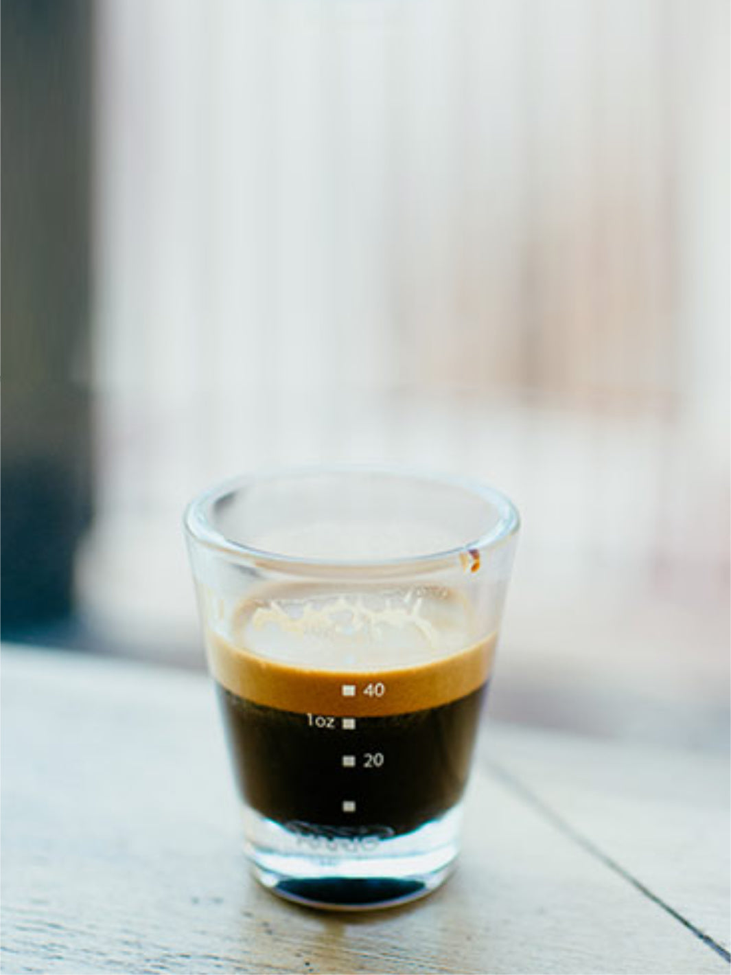 Motta Graduated Espresso Shot Glass - 1st-line Equipment