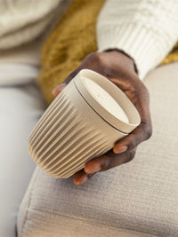 Photo of HUSKEE Cup + Lid (8oz/237ml) (Zero Waste) ( ) [ Huskee ] [ Coffee Cups ]