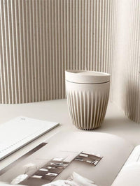 Photo of HUSKEE Cup + Lid (8oz/237ml) ( ) [ Huskee ] [ Coffee Cups ]