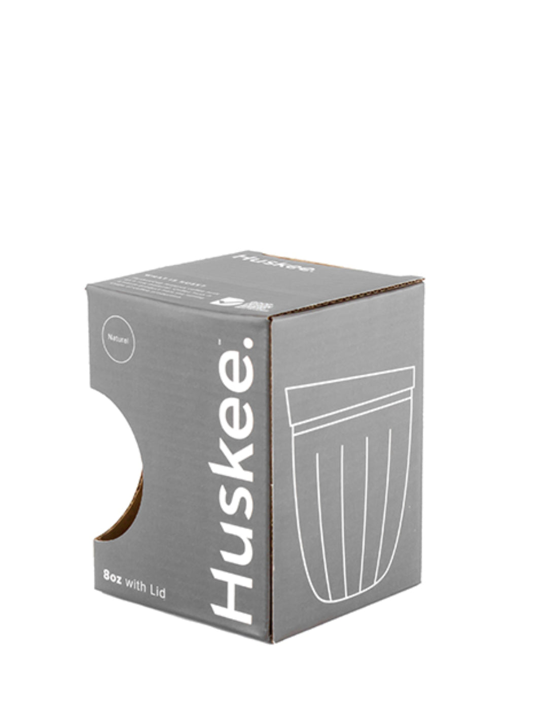 HUSKEE Cup + Lid (8oz/237ml)