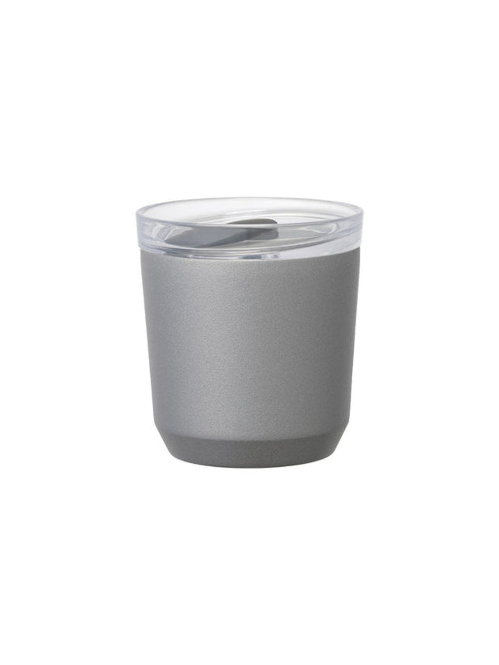Photo of KINTO TO GO TUMBLER (with plug) (240ml/8.2oz) ( Silver ) [ KINTO ] [ Reusable Cups ]