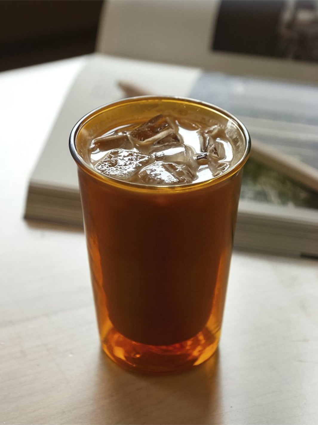 KINTO CAST AMBER Double Wall Glass (290ml/9.9oz) / Coffee Glasses