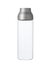 Photo of KINTO Capsule Water Carafe (1000ml/34oz) ( Stainless Steel ) [ KINTO ] [ Water Servers ]
